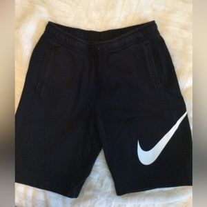 Mens Nike Sportswear sweat shirt shorts black size med